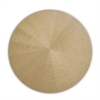 Michael Amini Malibu Crest Round Wood Pedestal Tea Table - Chardonnay