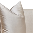 Michael Amini Malibu Crest 3-Piece Sofa - Pearl/Chardonnay