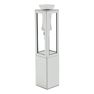 Michael Amini Montreal 37&quot Mirrored Floor Vase