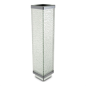 Michael Amini Montreal 44&quot Mirrored Crystal Vase