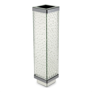 Michael Amini Montreal 34.50&quot Mirrored Crystal Vase