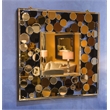 Michael Amini Montreal Mosaic Wall Accent Mirror
