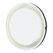 Michael Amini Montreal Round Wall Mirror with LED Lighting