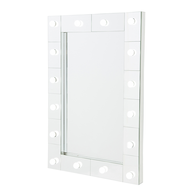 Michael Amini Montreal LED Wall Vanity Mirror