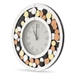 Michael Amini Montreal Round Mosaic Wall Clock