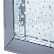 Michael Amini Montreal Mirrored Square Wall Decor