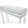Michael Amini Montreal Mirrored Linear Console Table
