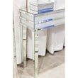 Michael Amini Montreal Mirrored Linear Console Table