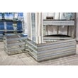 Michael Amini Montreal Mirrored Linear Console Table