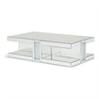 Michael Amini Montreal Rectangular Mirrored Cocktail Table