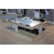 Michael Amini Montreal Rectangular Mirrored Cocktail Table