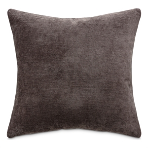 MICHAEL AMINI The Smith 20x20&quot Square Accent Pillow in Graphite Gray in Set of 2