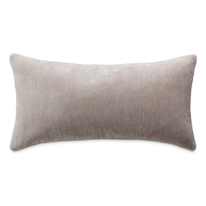 MICHAEL AMINI The Smith 13x24&quot Chenille Accent Pillow in Smoke Gray in Set of 2
