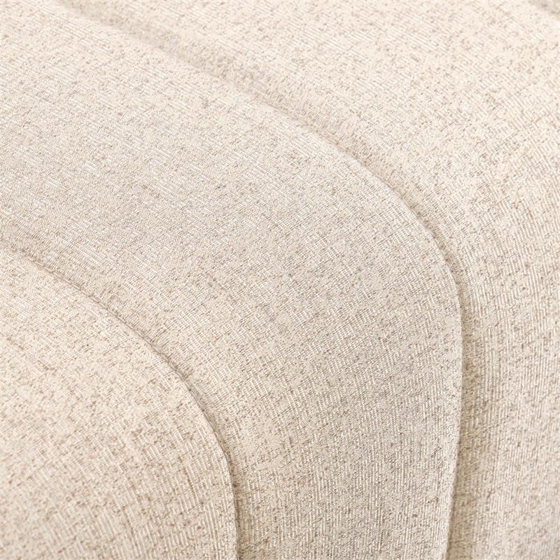 Michael Amini Lisbon Chenille Sofa - Opal/Gold