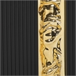 Michael Amini Lisbon Media Cabinet - Silken Matte Black