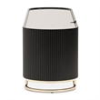 Michael Amini Lisbon Media Cabinet - Silken Matte Black