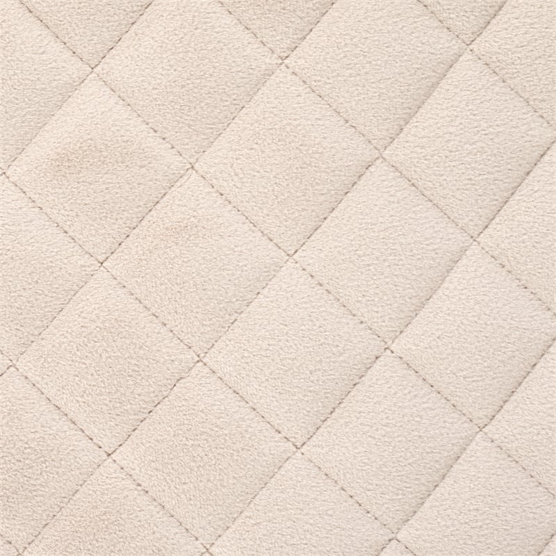 Michael Amini Ariana Velvet Accent Chair - Beige/Gold