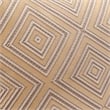 Michael Amini Ariana Velvet Accent Chair - Beige/Gold