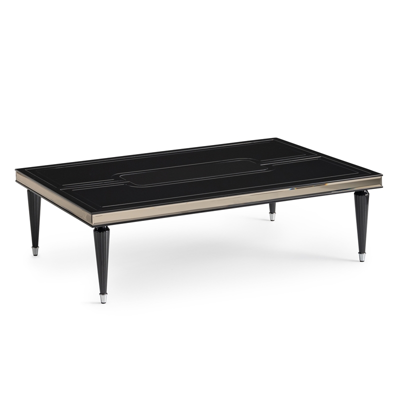 Michael Amini La Francaise Cocktail Table - Black Ice