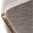 Michael Amini Carmela Accent Chair - Almond/Gold