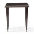 Michael Amini Lousanne Side Table - Glossy Mocha Sand