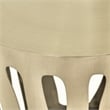 MICHAEL AMINI La Rachelle 5-Piece Transitional Metal Dining Set in Metal