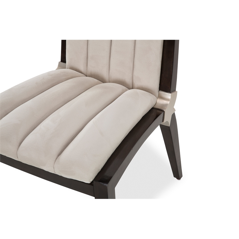 MICHAEL AMINI Paris Chic 5-Piece Engineered Wood Dining Set in Espresso