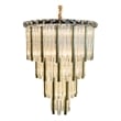Michael Amini Chimes 15-Light Crystal Chandelier - Gold