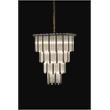 Michael Amini Chimes 15-Light Crystal Chandelier - Silver