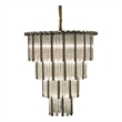 Michael Amini Chimes 15-Light Crystal Chandelier - Silver