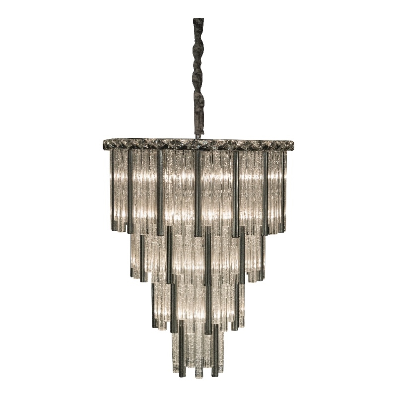 Michael Amini Chimes 18-Light Crystal Chandelier - Silver