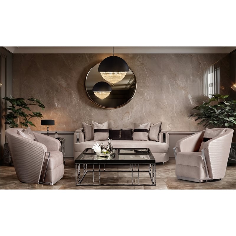 Michael Amini Eclipse Modern LED Chandelier - Black