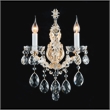 Michael Amini La Scala Traditional Crystal Wall Sconce - Gold