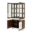 Michael Amini Belmont Place Display Cabinet in Espresso