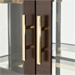Michael Amini Belmont Place Display Cabinet in Espresso