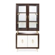 Michael Amini Belmont Place Display Cabinet in Espresso