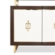 Michael Amini Belmont Place Display Cabinet in Espresso