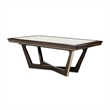 Michael Amini Belmont Place Dining Table in Espresso