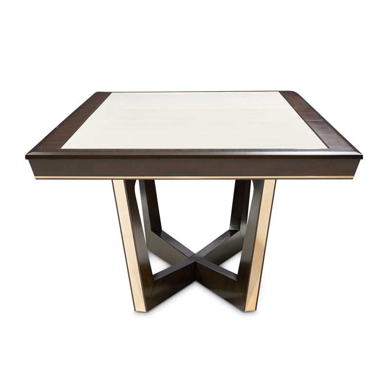 Michael Amini Belmont Place Dining Table in Espresso