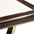 Michael Amini Belmont Place Dining Table in Espresso