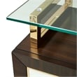 Michael Amini Belmont Place 2-Drawers Buffet/Sideboard in Espresso