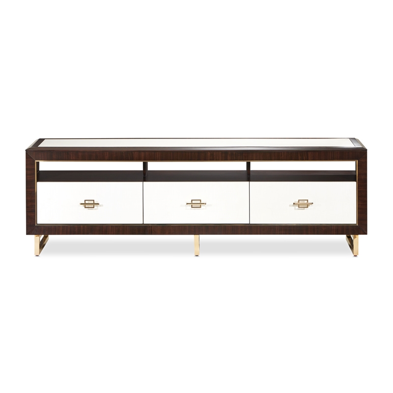 Michael Amini Belmont Place Media Cabinet For TVs upto 78