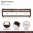 Michael Amini Belmont Place Media Cabinet For TVs upto 78