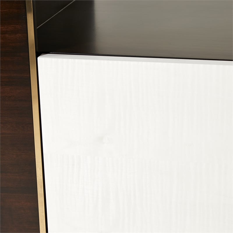 Michael Amini Belmont Place Media Cabinet For TVs upto 78