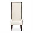 Michael Amini Belmont Place Office Chair in Cream/Espresso