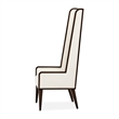 Michael Amini Belmont Place Office Chair in Cream/Espresso