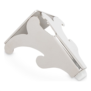 MAHD Glimmering 4&quot Furniture Leg - Set of 2 - Chrome