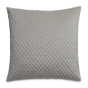Gemma 21&quot Velvet Throw Pillow - Mushroom Gray in Set of 2