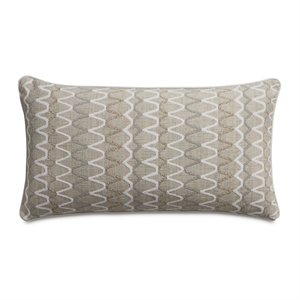 Moonbeam Whitney 13&quot x 24&quot Oblong Throw Pillow - Natural in Set of 2