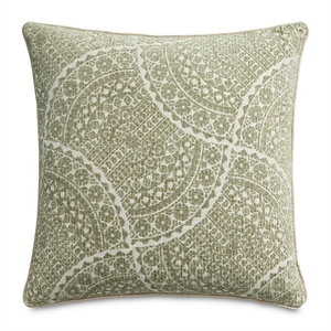 Renue Prescot 22&quot Chenille Throw Pillow - Fennel Green in Set of 2